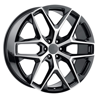 REPLICA TECH® - RT-28 Gloss Black with Machined Face