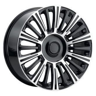 REPLICA TECH® - RT-42 Gloss Black with Machined Face