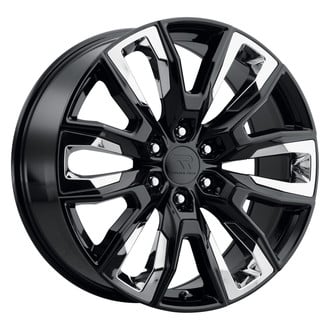 REPLICA TECH® - RT-49 Gloss Black with Chrome Inserts