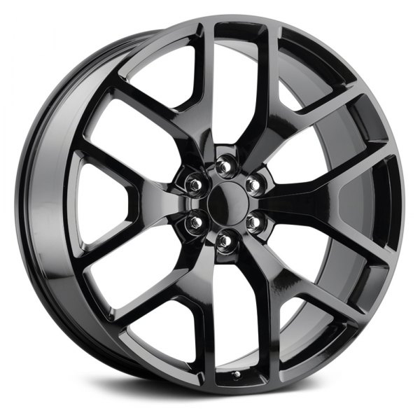 REPLICA TECH® RT-6 Wheels - Gloss Black Rims