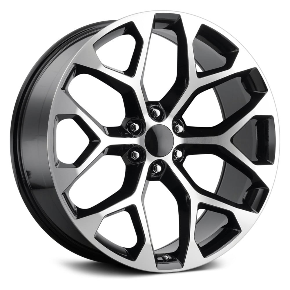 REPLICA TECH® RT-8 Wheels - Gloss Black with Machined Face Rims