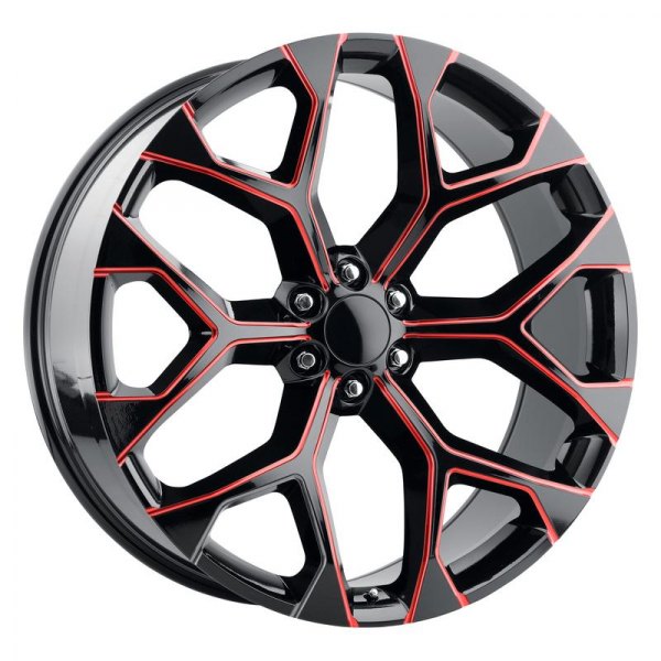 REPLICA TECH® - RT-8 Gloss Black with Red Milled Accents