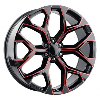 REPLICA TECH® - RT-8 Gloss Black with Red Milled Accents