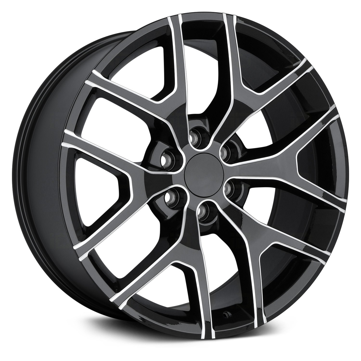 REPLICA® 288 Wheels - Black with Milled Accents Rims