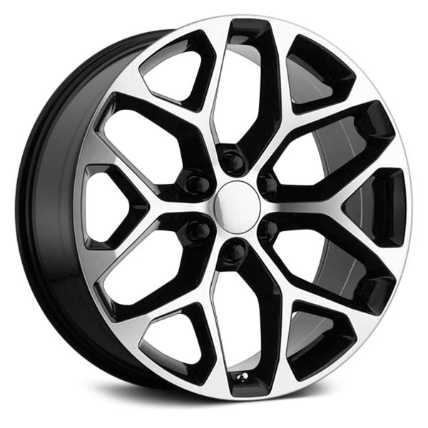 REPLICA1® RP09 Wheels - Black with Machined Face Rims