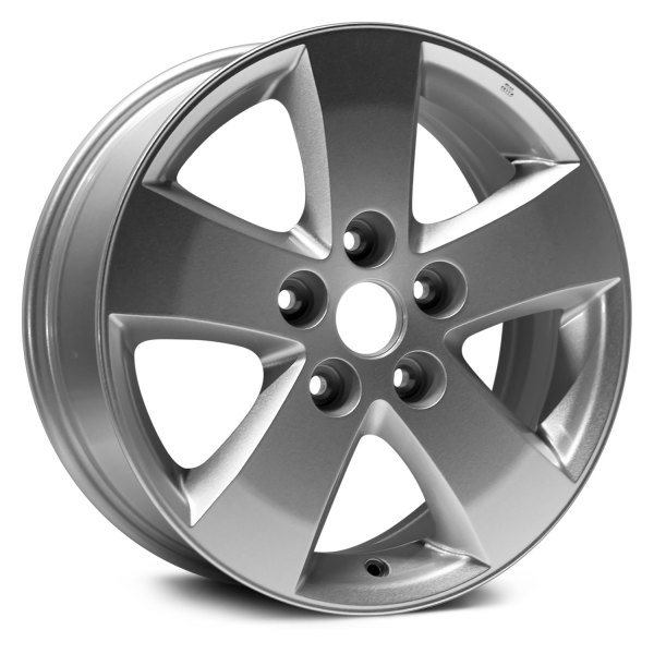 Replikaz® - 17 x 6.5 5-Spoke Silver Alloy Factory Wheel (Replica)