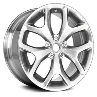 Replikaz® - 5 Y-Spoke Polished with Charcoal Vents 20x8 Alloy Factory Wheel - Replica