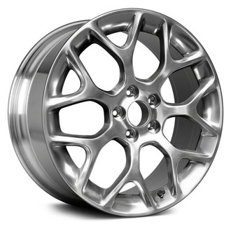 Replikaz® - 7 Y-Spoke Painted Dark Metallic Charcoal 20x8 Alloy Factory Wheel - Replica