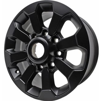 Replikaz® - 8 I-Spoke Painted Matte Black 17x8 Alloy Factory Wheel - Replica