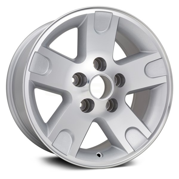 Replikaz® - 17 x 7.5 5-Spoke Silver Alloy Factory Wheel (Replica)