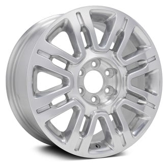 Replikaz® - 8 V-Spoke Polished 20x8.5 Alloy Factory Wheel - Replica
