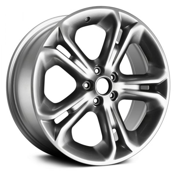 Replikaz® - 20 x 8.5 Double 5-Spoke Silver Alloy Factory Wheel (Replica)