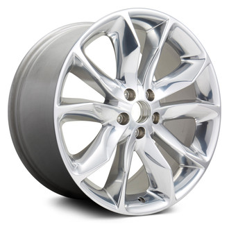 Replikaz® - 5 V-Spoke Polished 20x8.5 Alloy Factory Wheel - Replica