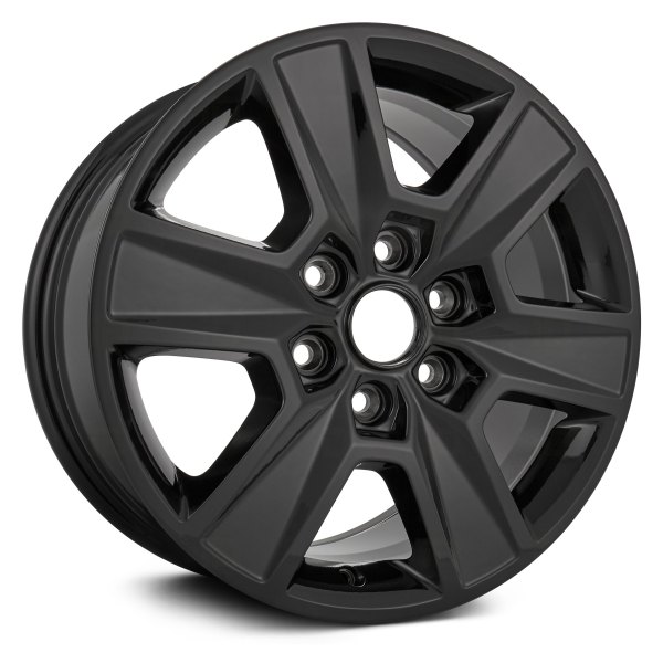 Replikaz® - 18 x 7.5 6 I-Spoke Gloss Black with Machined Face Alloy Factory Wheel (Replica)