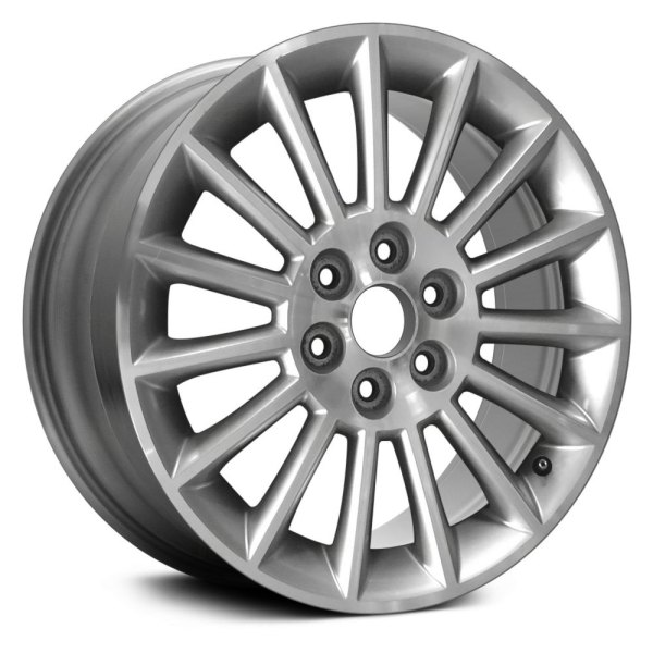Replikaz® - 19 x 7.5 15-Spoke Silver with Machined Face Alloy Factory Wheel (Remanufactured)