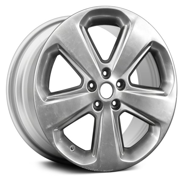 Replikaz® - 18 x 7 5-Spoke Sparkle Silver Metallic Alloy Factory Wheel (Replica)