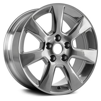 Replikaz® - 7 I-Spoke Polished 17x8 Alloy Factory Wheel - Replica