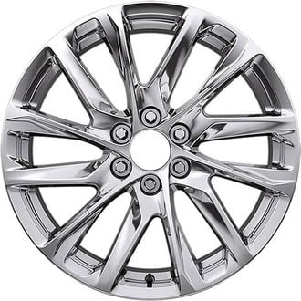 Replikaz® - 6 V-Spoke Chrome 22x9 Alloy Factory Wheel - Replica