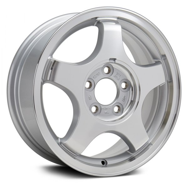 Replikaz® - 16 x 6.5 5-Spoke Silver Machined Alloy Factory Wheel (Replica)