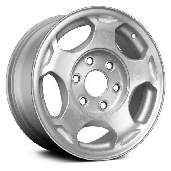 Replikaz® - 16 x 7 5-Spoke Silver with Machined Face Alloy Factory Wheel (Remanufactured)