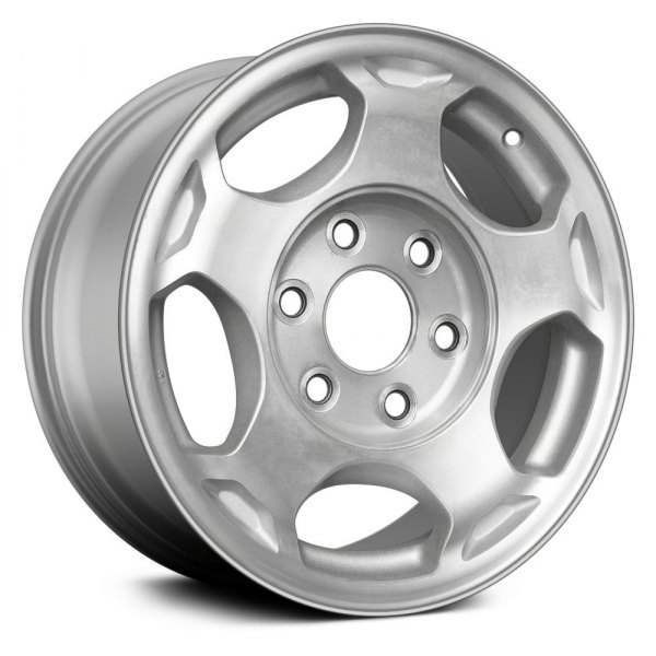 Replikaz® Chevy Silverado 1500 2003 Silver with Machined Face 16x7