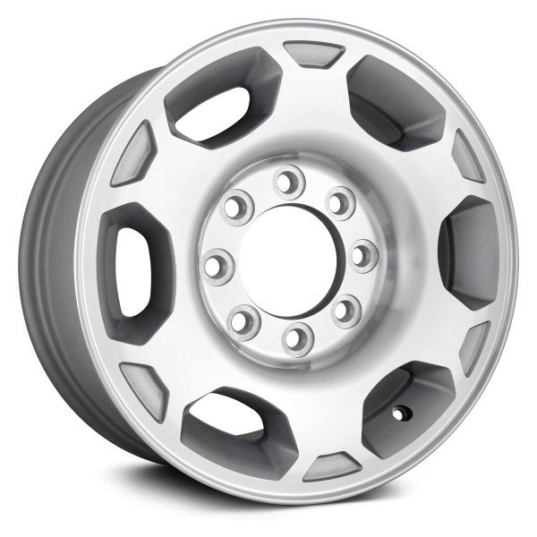 Replikaz® - 17 x 7.5 6-Slot Silver Machined Alloy Factory Wheel (Replica)
