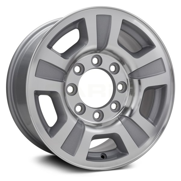 Replikaz® - 17 x 7.5 5-Spoke Silver Machined Alloy Factory Wheel (Replica)