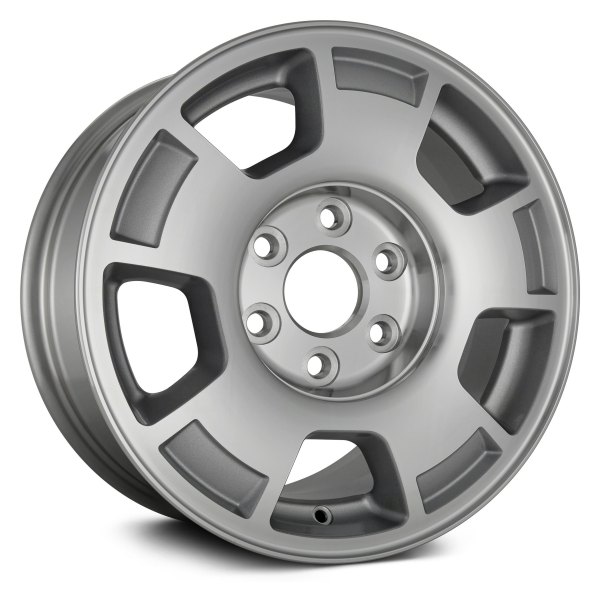 Replikaz® - 17 x 7.5 5-Spoke Silver Machined Alloy Factory Wheel (Replica)