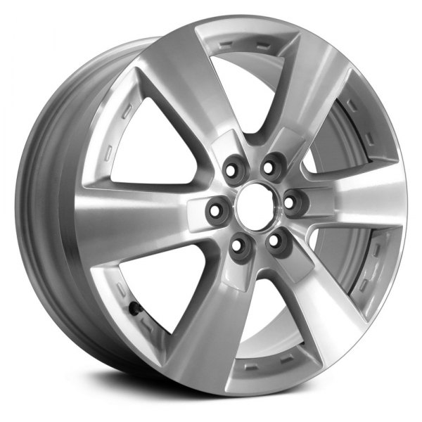 Replikaz® - 20 x 7.5 6-Spoke Silver Machined Alloy Factory Wheel (Replica)