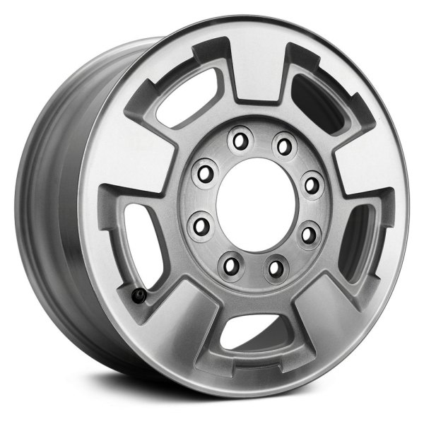 Replikaz® - 17 x 7.5 5-Slot Silver Machined Alloy Factory Wheel (Replica)