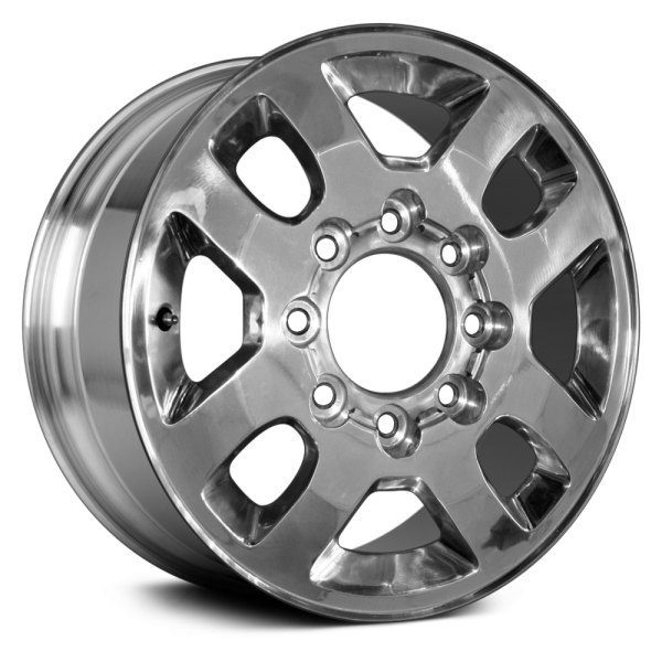 Replikaz® - 18 x 8 4 V-Spoke Polished Alloy Factory Wheel (Replica)