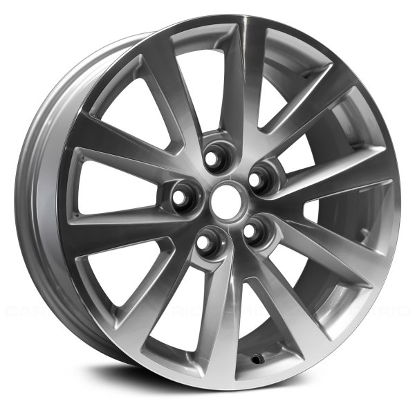 Replikaz® - 18 x 8 5 V-Spoke Silver Machined Alloy Factory Wheel (Replica)