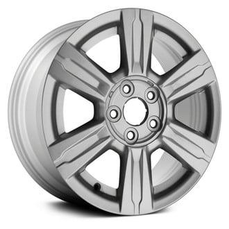 Replikaz® - 6 I-Spoke Painted Silver 17x7 Alloy Factory Wheel - Replica