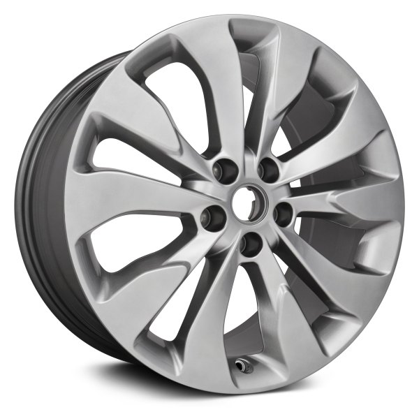 Replikaz® - 19 x 8.5 10 Spiral-Spoke Silver Alloy Factory Wheel (Replica)