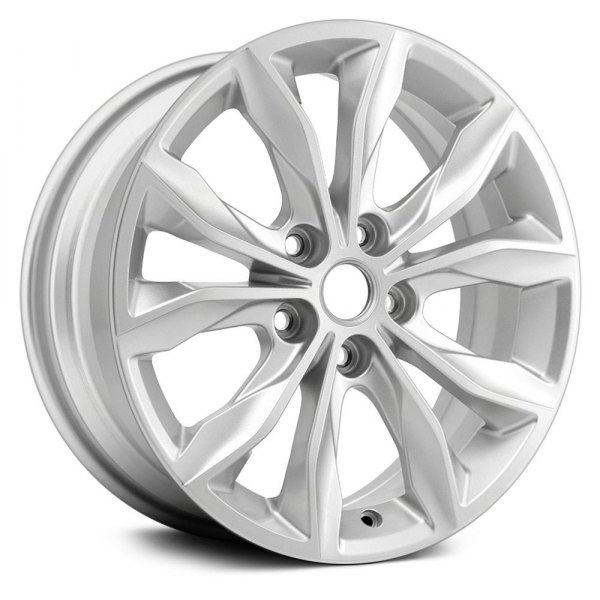 Replikaz® - 17 x 7.5 5 V-Spoke Silver Alloy Factory Wheel (Replica)