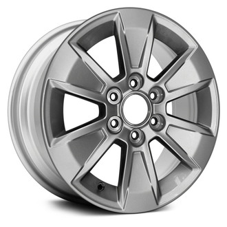 Replikaz® - 6 I-Spoke Painted Silver 17x8 Alloy Factory Wheel - Replica