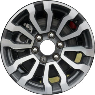 Replikaz® - 12 I-Spoke Machined Charcoal 18x8.5 Alloy Factory Wheel - Replica