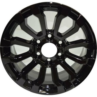 Replikaz® - 12 I-Spoke Black Painted 18x8.5 Alloy Factory Wheel - Replica