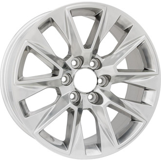 Replikaz® - Double 5-Spoke Polished 20x9 Alloy Factory Wheel - Replica