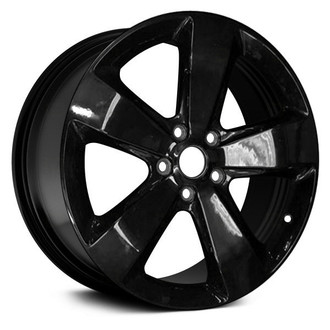 Replikaz® - 5-Spoke Painted Gloss Black 20x8 Alloy Factory Wheel - Replica
