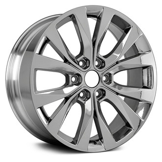 Replikaz® - 6 V-Spoke Painted Chrome PVD 20x8.5 Alloy Factory Wheel - Replica
