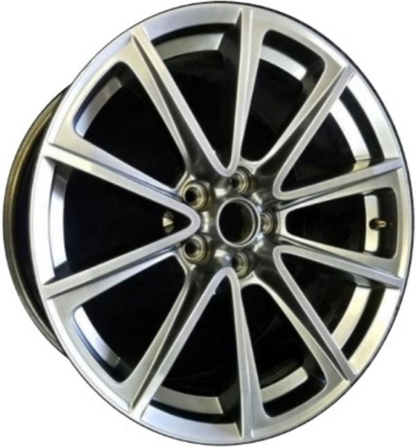 Replikaz® - 19 x 8.5 5 V-Spoke Hyper Silver Alloy Factory Wheel (New)