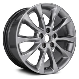 Replikaz® - 5 V-Spoke Painted Light Hyper Silver 17x7.5 Alloy Factory Wheel - Replica