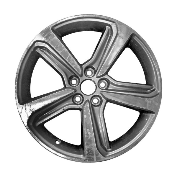 Replikaz® - 18 x 8 5-Spoke Dark Hyper Silver Alloy Factory Wheel (Replica)