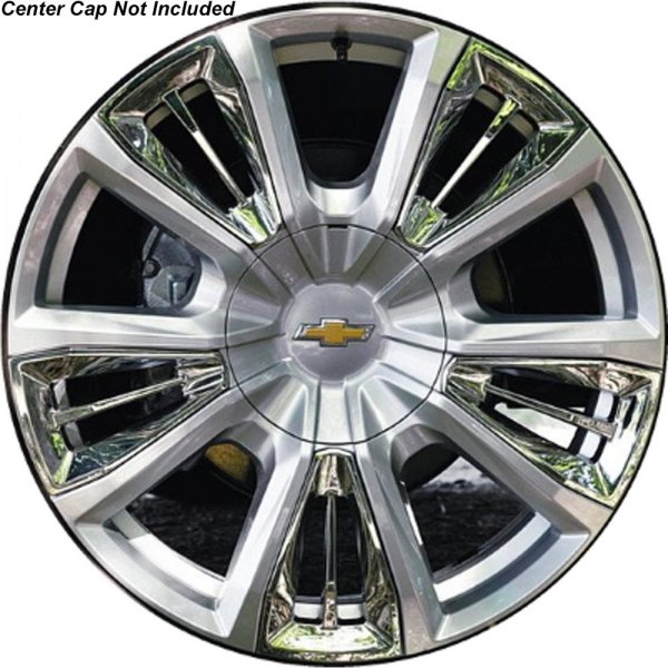 Replikaz® - 22 x 9 10-Spoke Painted Silver Alloy Factory Wheel (Replica)