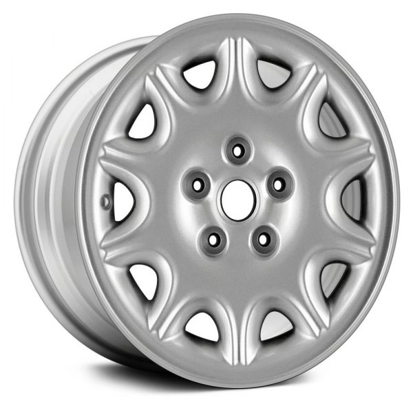 Replikaz® - 16 x 7 10-Slot Silver Alloy Factory Wheel (Remanufactured)