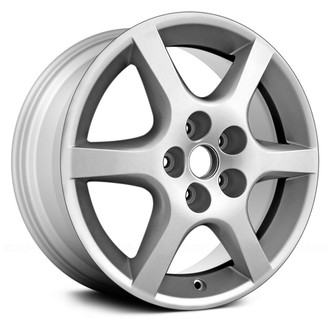 Replikaz® - 6 I-Spoke Painted Silver 17x7 Alloy Factory Wheel - Replica