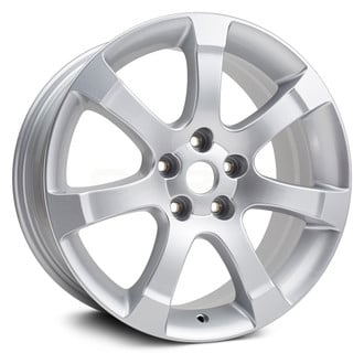 Replikaz® - 7 I-Spoke Painted Silver 18x7.5 Alloy Factory Wheel - Replica