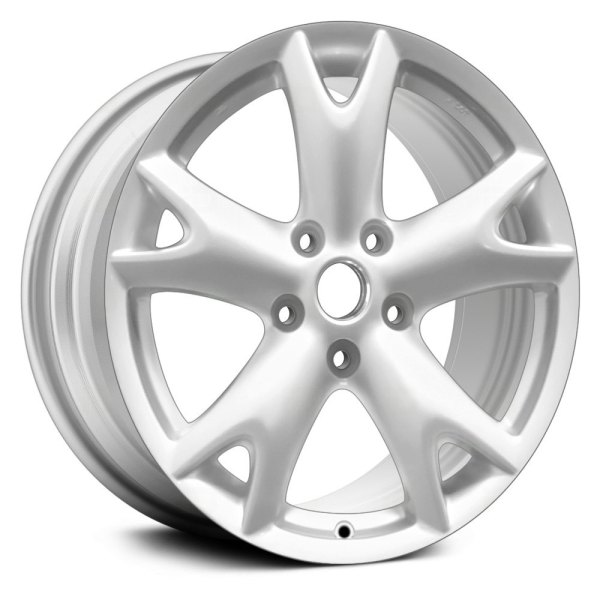 Replikaz® - 17 x 7 Double 5-Spoke Silver Alloy Factory Wheel (Replica)