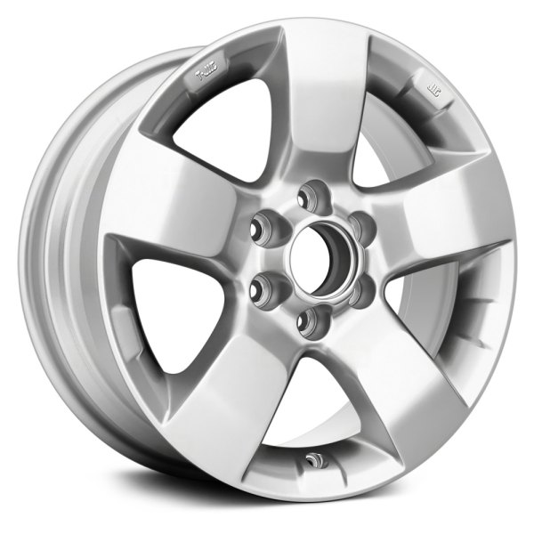 Replikaz® - 16 x 7 5-Spoke Machined Spoke Face with Silver Pockets Alloy Factory Wheel (Replica)